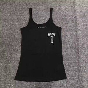 Chrome Hearts Black Tank Top